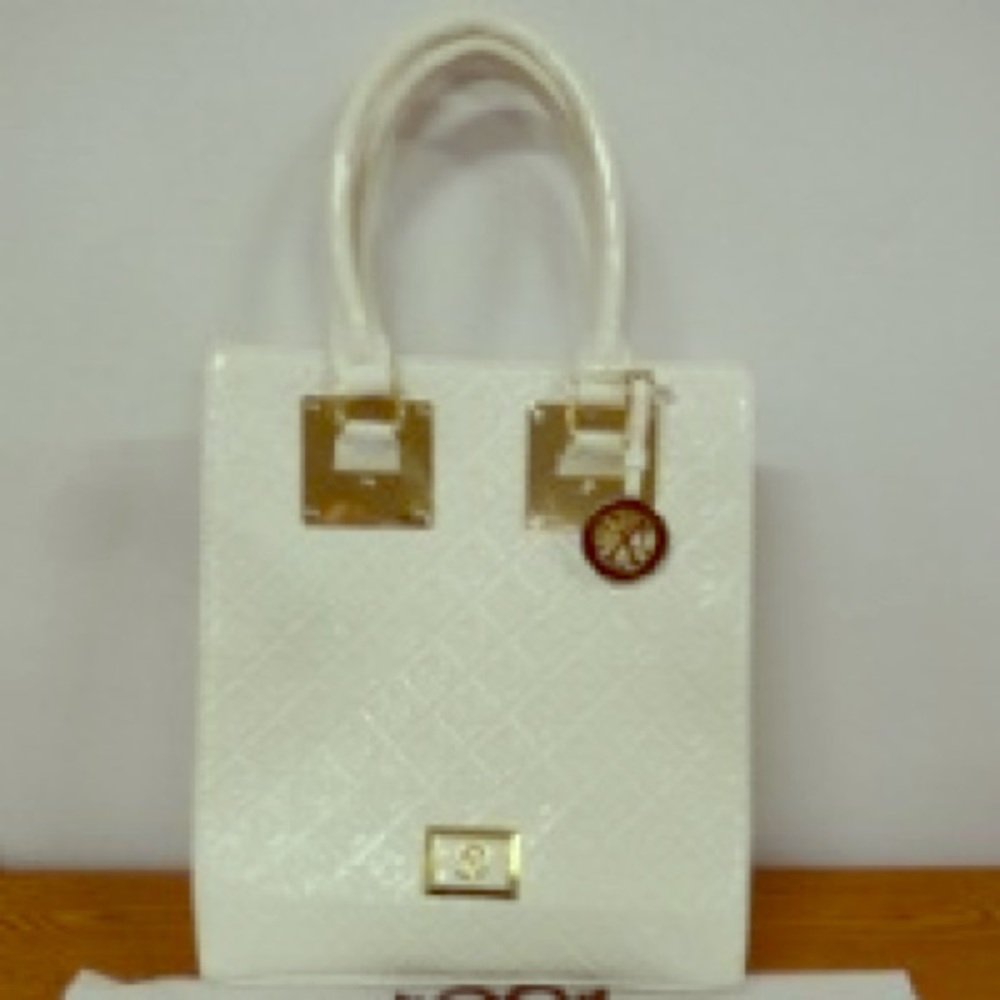 Beautiful white Christian Lecroix purse